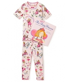 After a day of running around and a before-bed bath, she'll snuggle with you on the couch in these printed pajamas and read the new classic book The Very Fairy Princess.