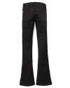 These go-to Aqua jeans boast a trend-right skinny silhouette with whiskered detailing and a fun kick of retro flare.