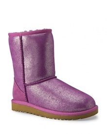 Ugg® Australia Girls' K Classic Glitter Boots - Sizes 13, 1-6 Child