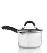 Change the way your kitchen cooks! Boil pasta or steam vegetables and then strain, all in one place, with the dynamic two-in-one versatility of this covered saucepan. The stainless steel construction works like a professional on all surfaces, while offering incredibly quick and even heating for a marvelous addition to every meal. Limited lifetime warranty.