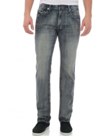 With an allover chilled-out style, these jeans from Buffalo David Bitton are just right to hit the weekend.