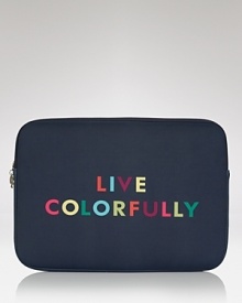 On busy days, kate spade new york's printed laptop is a playful reminder to do something just for hue.