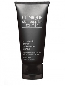 The most believable tanned look comes from this gel. Transparent, oil-free formula. Goes on easily. Produces a natural-looking glow that lasts through rain or swim. 2 oz. 