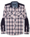 Howdy, pardner. This western-inspired shirt from Buffalo David Bitton will get you back on the style horse.