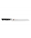 Superior sharpness and excellent edge retention deliver incredible precision in the kitchen.  This hand-honed Japanese blade is ice-hardened and effortlessly maneuvered by the western-styled ergonomic grip for optimal comfort. Lifetime warranty.