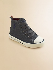 Effortlessly cool high-top sneakers for your little man crafted in ultra-soft wool with rubber sole for toasty, cozy feet.Lace-upWool upperSynthetic liningRubber soleImported