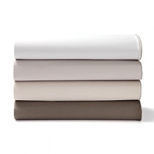 The unique pearl sheen adds sleekness to these Calvin Klein pillowcases. Reactive dyed for a pure finish, longer lasting color and a naturally softer feel.