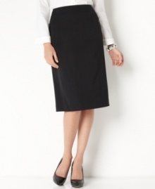 Always sharp, this Charter Club pencil skirt is a versatile must-have. Try it with anything from fitted blazers to billowing blouses for a look that is simply put-together.