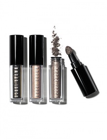 Standout eyes are as easy as one, two, three with this trio of pearly eye powders. Easy to apply and blend, each shadow boasts 95% pure pearl pigments and rich sparkle to create a subtle wash of shimmer or a burst of ultra-intense color (depending on how you put it on). With crease-free wear and flake-proof color, you'll be tempted to gift one to yourself. Made in USA. 