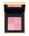 Dress cheeks in a sensual flush of color with this ultra-chic compact that seamlessly blends matte and iridescent textures to create a shimmery, lit-from-within look. Incredibly versatile, this blush colors, contours and highlights to create any effect, from natural to glamorous. The beautifully bendable formula contains Self-adapting Pigments that capture and transform light's intensity into a vibrant color source that complements any complexion.