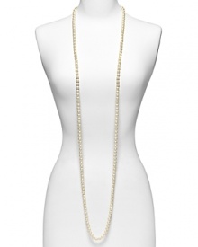 This season, drape yourself in luxurious beads for a look that's both exquisitely classic and endlessly fun.