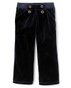 Juicy Couture Girls' Sailor Detailed Original Leg Pants - Sizes 2-5