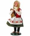 Recall the German fairy tale of Hansel and Gretel with a Byers' Choice collectible depicting the classic Brothers Grimm character.