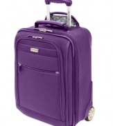 Your guide for getting overseas with ease! Meet your travel match, an incredibly durable, extremely well-stocked & perfectly-sized suitcase that glides with ease, packs with order and arrives in style wherever you are in the world. A tightly woven polyester exterior holds up against the wear and tear of busy travels.