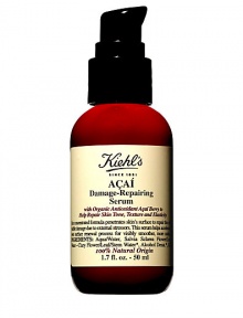 Ecocert organic damage-repairing formulations with organic antioxidant acai berry to promote skin recovery and improve skin tone, texture, and elasticity. An ultra-concentrated formula to help skin repair the visible effects of damage to skin's tone, texture, and tightness due to environmental oxidation, sun exposure and other external skin stressors. Paraben free and silicone free. Activates skin's own renewal process to help repair visible effects of oxidative skin damage.