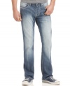 With a lived-in, washed–out look, these jeans from Buffalo David Bitton are perfectly distressed for extra character.