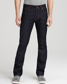 Nudie Average Joe Straight Leg Jeans in Dry Organic