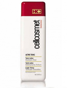 EXCLUSIVELY AT SAKS. Electrolytic Toner. Tones and rebalances skin functions Cleanses and removes makeup Maximizes skin's receptivity to Cellcosmet complexes Refreshes and enhances complexion Alcohol-free Dermatologist tested Apply morning and night, or anytime to refresh skin. Use after Cellcosmet Purifying Gel or Gentle Cream Cleanser. Phyto-Cosmeceutical. For all skin types and all ages. 8.45 oz. Made in Switzerland.