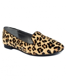 Kenneth Cole Reaction's How Low smoking flats are luxe and comfortable: such a winning combo.