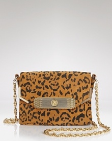 Tap into soiree survival instincts with this spot-splashed bag from Sam Edelman. In a fiercely feminine leopard print, it's a luxuriously tactile way to update your party-portfolio.