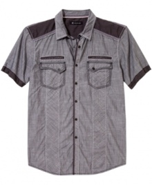 Keep it simple for the summer with this shirt from INC International Concepts.