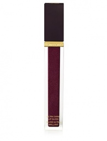 A high-shine, color-saturated gloss designed to achieve bold and glamorous lips. Its smooth and creamy texture has high adherence and easy comfort. It can be worn alone or layered over Tom Ford Lip Color to add dimension to the lips.