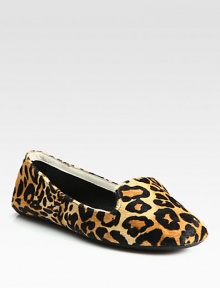 Expertly crafted of sumptuous calf hair, this fierce leopard-print staple is the pick of the litter. Leopard-print calf hair upperLeather liningRubber solePadded insoleImported