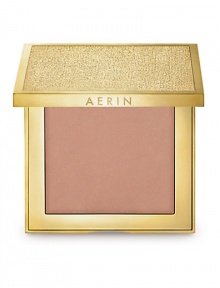 If only everything could be this easy. One beautiful shade gently washes both lips and cheeks in subtle color for a natural, perfect look. Easy to blend, easy to wear, the subtly saturated color enhances every skin tone with a radiant, healthy glow. Plus, AERIN's signature rose scent infusion sweeps on a lingering sense of calm. Made in Canada. 