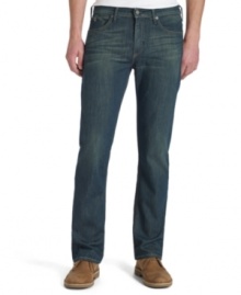 Lose a few inches. These slim-fit jeans from Levi's set your style on the straight and narrow.