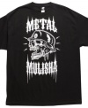 An edgy graphic gives this Metal Mulisha tee the right punch of rebel-rebel style.