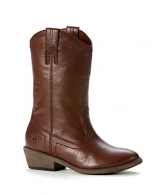 A cute, well-crafted western boot makes an ideal accent to her sunny floral dress, bootcut jean or layered autumn look.