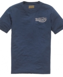 Rev up your casual wardrobe with this graphic tee from Lucky Brand Jeans.