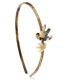 Embrace two birds with one headband in this MARC BY MARC JACOBS hair accessory.