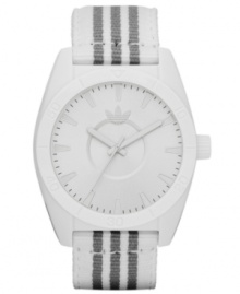 Step up your fashion game with this fresh sport watch from adidas.