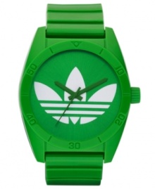 Bring back 80's retro appeal with this colorful sport watch from adidas.