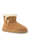 UGG® Australia Toddler Girls' Mini Bailey Button Boot - Sizes 6-7 Infant; 8-12 Toddler