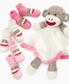 Keep her feet happy and comfortable in these adorable socks by Baby Starter.