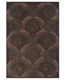 Update your home with hip design. Dalyn's Capri rug features a mesmerizing geometric motif against a sable field for elegant, fashion-forward allure. Hand carving adds sumptuous detail and texture.