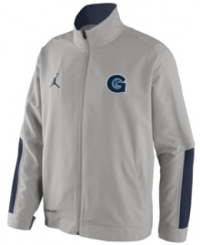 Get fired up! Keep the support of your favorite NCAA basketball team alive with this Georgetown Hoyas jacket from Nike.