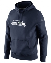 Shout out to your favorite NFL football team with this comfortable Seattle Seahawks hoodie from Nike.