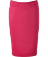 Work a bright edge into your polished work look with Moschino C&Cs fuchsia jersey pencil skirt - Hidden back zip, kick pleat - Tailored fit - Wear with everything from knit tops and ankle boots to silk shirts and platforms