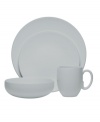 With a powdery matte finish and clean modern shapes, the Naturals place settings from designer Vera Wang brings minimalism to the table with chic style. In a serene shade of gray to complement sleek, casual settings.