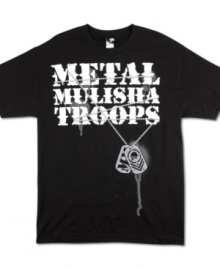 Just like the metal tags, this t-shirt by Metal Mulisha has lasting style.