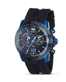 TechnoMarine UF6 Magnum Deep Blue PVD Watch, 45mm