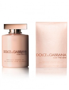 Refreshing cleanser with the scent of Rose the One from Dolce & Gabbana, representing a femininity and timeless heritage of the Italian luxury fashion brand. Leaves skin feeling invigorated with an elegant scent. 6.7 oz. 