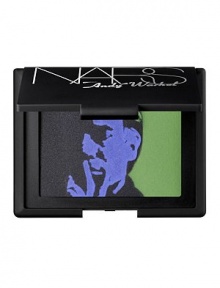 Portrait of the artist as a perfect palette. NARS celebrates Andy Warhol's legendary painting, Self Portrait 1967, with three ranges of eyeshadow palettes, each printed with a classic Warhol philosophy. Self Portrait 1 includes: Black, bright periwinkle blue, and vibrant green. Made in Italy. 