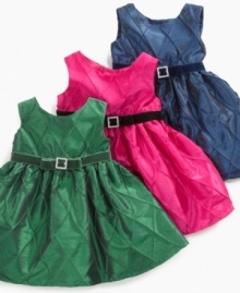 The holidays will be happiest when you see your baby girl in one of these sparkling dresses from Sweet Heart Rose.