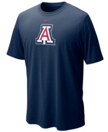 Keep team spirit rolling with this Arizona Wildcats NCAA t-shirt from Nike.