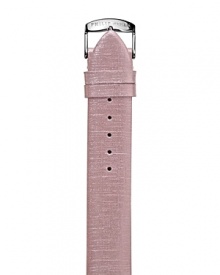 Luxe leather watch strap in metallic lavender finish, fits size 1, 6 & 21 Philip Stein watch heads.