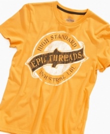 Dean's List-style for his fall look, this Epic Threads tee is a crisp classic.